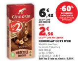 Offre: Chocolat cote d'or