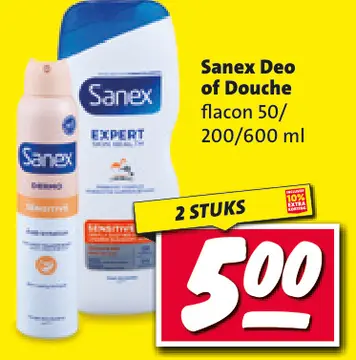 Aanbieding: Sanex Deo of Douche