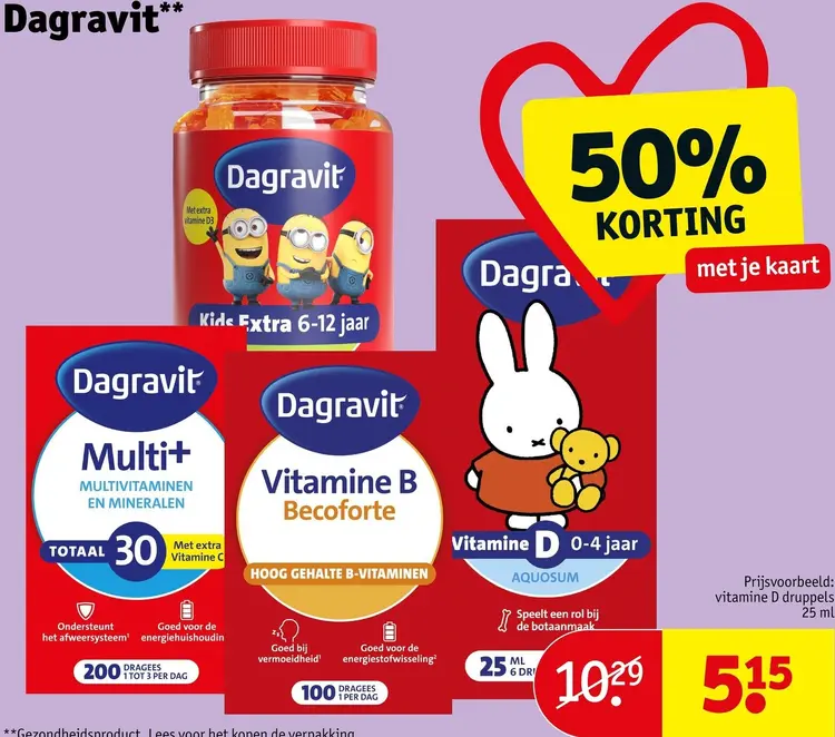 Aanbieding: Multivitaminen en mineralen