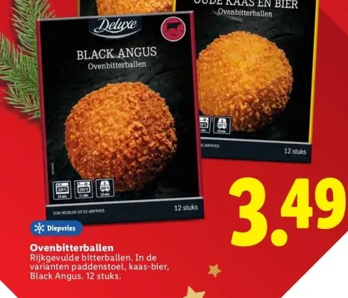 Aanbieding: Ovenbitterballen
