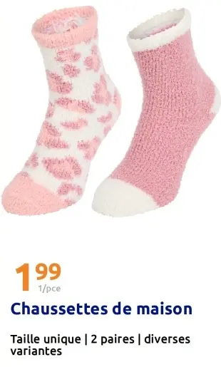 Offre: Chaussettes de maison
