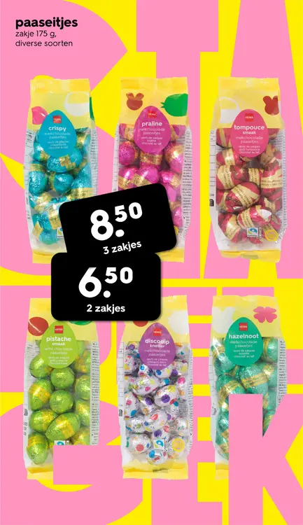 Promotie: Paaseitjes