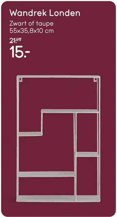 Aanbieding: Wandrek Londen