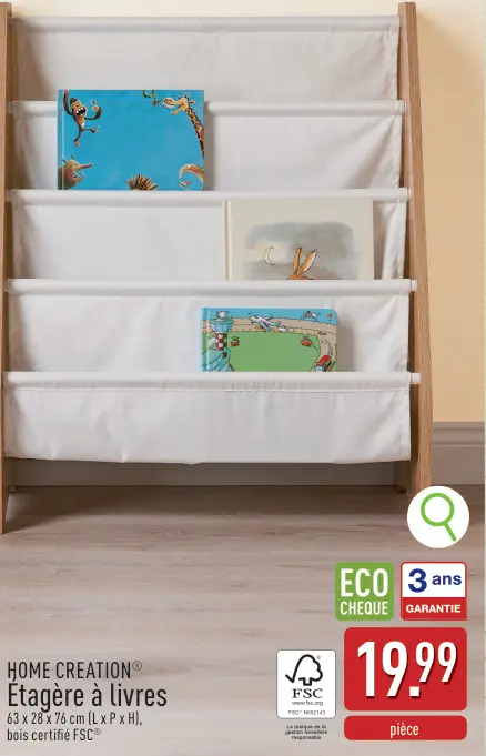 Offre: Étagère à livres