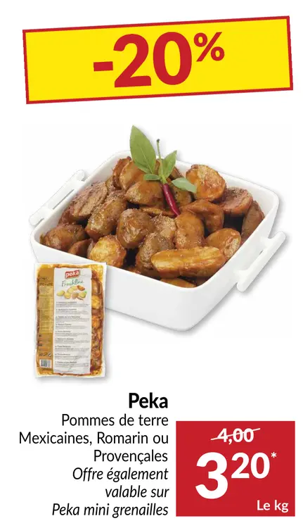 Offre: Pommes de terre Mexicaines, Romarin