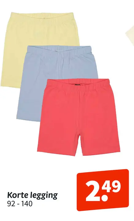 Aanbieding: Korte legging