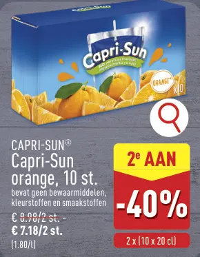 Promotie: Capri-Sun orange