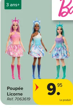 Offre: Poupée Licorne