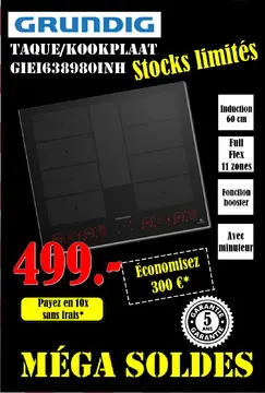 Offre: Induction