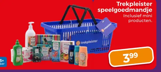 Aanbieding: speelgoedmandje