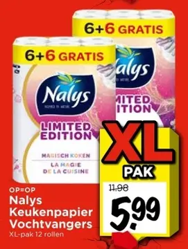 Aanbieding: Nalys Keukenpapier Vochtvangers