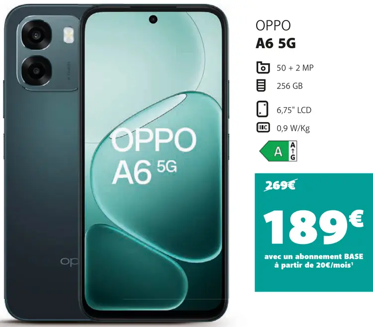 Offre: A6 5G