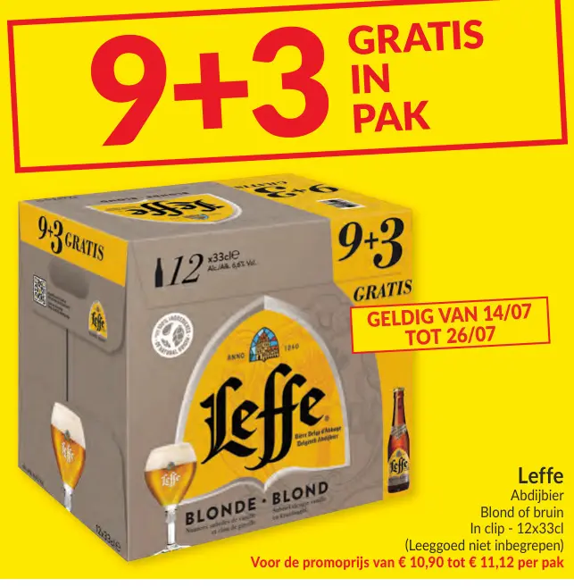 Promotie: Abdijbier Blond of bruin