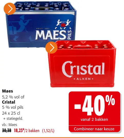 Promotie: Cristal of Maes