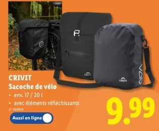 Offre: Sacoche de vélo