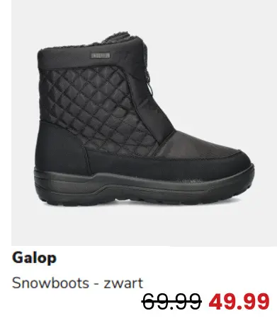 Promotie: Snowboots