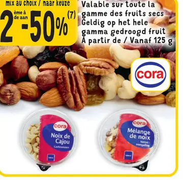 Offre: mix au choix