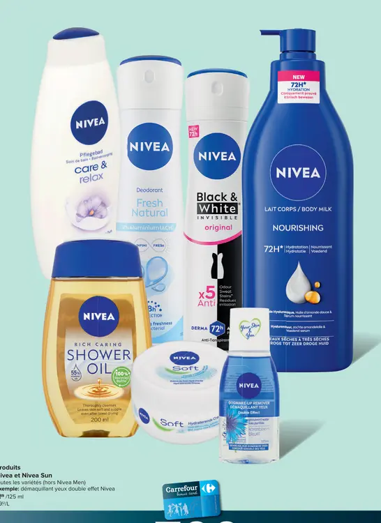 Offre: Nivea et Nivea Sun