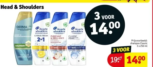 Aanbieding: Head & Shoulders