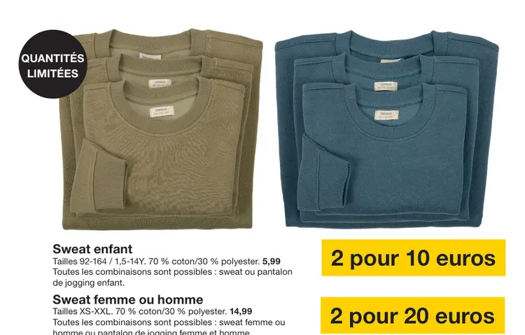 Offre: Sweat enfant