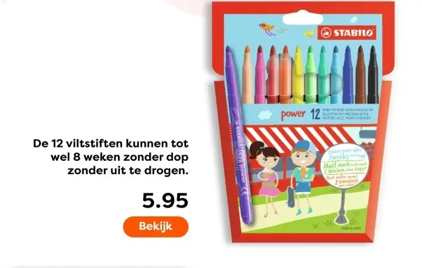 Aanbieding: Viltstiften