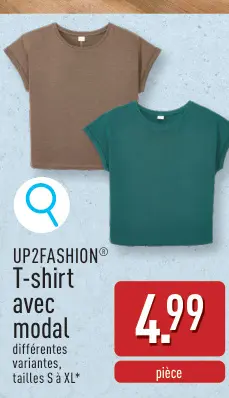 Offre: T-shirt avec modal