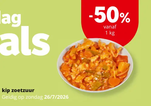 Promotie: Kip zoetzuur