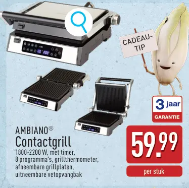 Aanbieding: Contactgrill