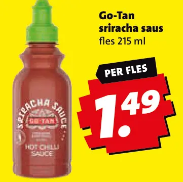 Aanbieding: Sriracha saus