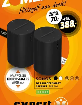 Aanbieding: Draadloze smart speaker | era 100
