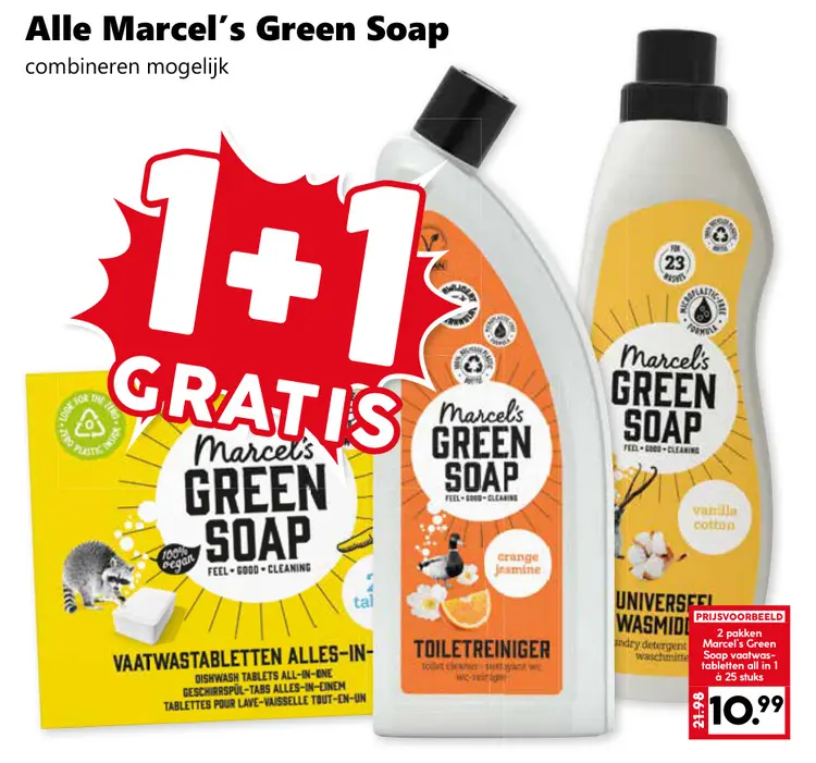 Aanbieding: Alle Marcel's Green Soap