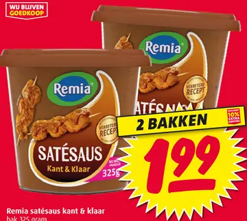 Aanbieding: Remia satésaus kant & klaar