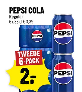 Aanbieding: Pepsi Cola