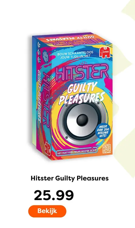 Aanbieding: Hitster Guilty Pleasures