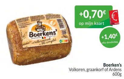 Promotie: Volkoren, graankorf of Ardens