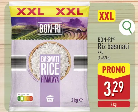 Offre: Riz basmati