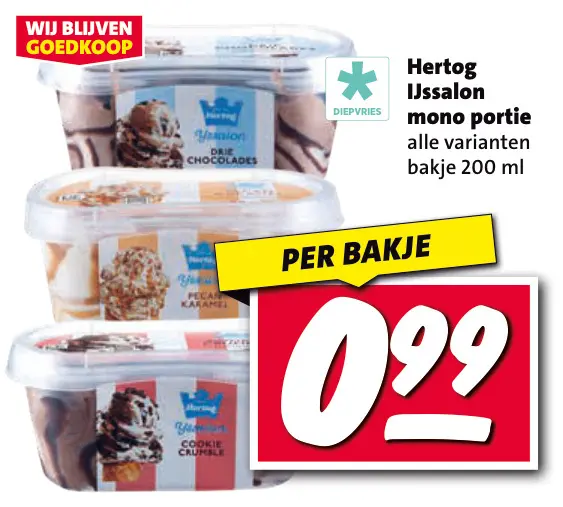 Aanbieding: IJssalon mono portie
