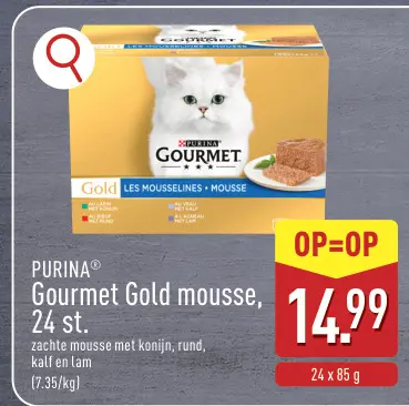 Promotie: Gourmet Gold mousse