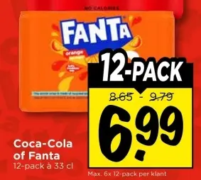 Aanbieding: Coca-Cola of Fanta