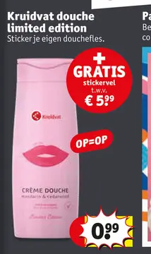 Aanbieding: Kruidvat douche limited edition