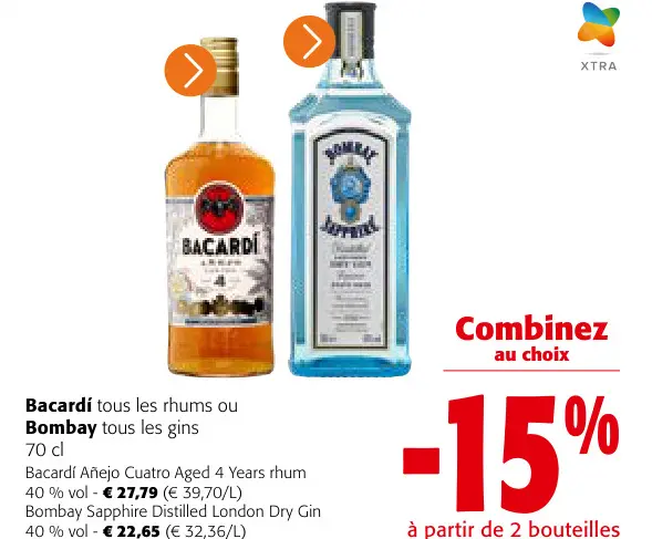 Offre: Bacardi, Bombay