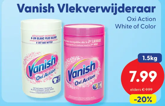 Aanbieding: Vlekverwijderaar