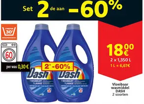 Aanbieding: Vloeibaar wasmiddel