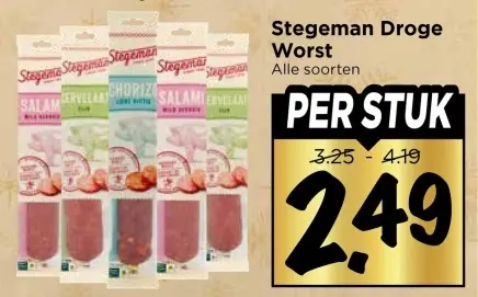 Aanbieding: Droge Worst