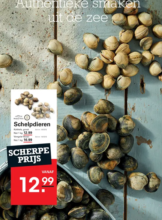 Aanbieding: Schelpdieren