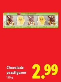 Aanbieding: Chocolade paasfiguren