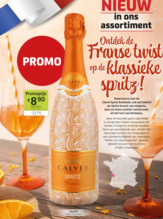 Promotie: Calvet Spritz Bordelais
