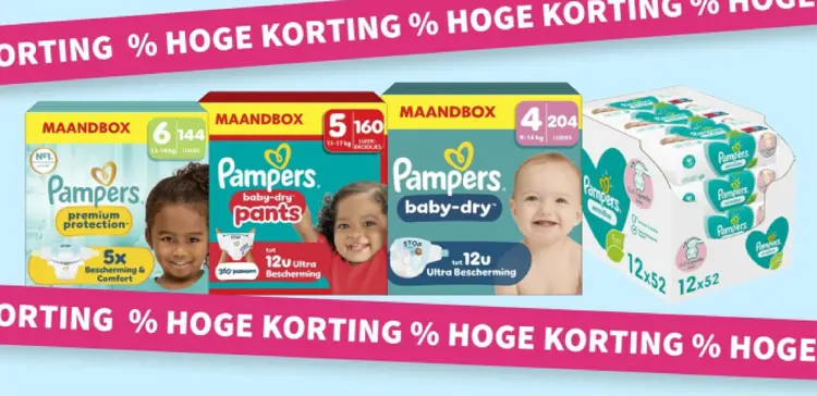 Promotie: Pampers