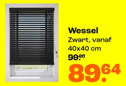Aanbieding: Wessel Zwart Bamboe Jaloezie