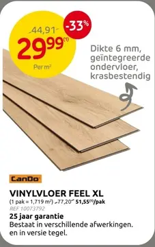 Aanbieding: Vinylvloer feel xl